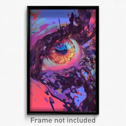 Art Poster - Rusty Pluto (Psychedelic Trippy Weird 11x17 Print)
