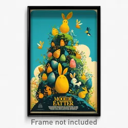 French Movie Poster - Marvelous Easter (France Psychedelic Art Retro Film Print)