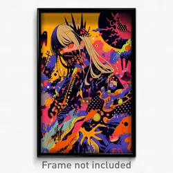 French Movie Poster - Thorny Plateau (France Psychedelic Art Retro Film Print)