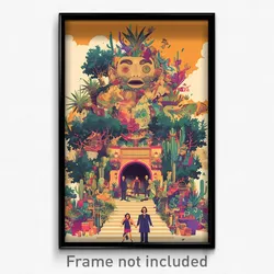 Mexican Movie Poster - Bubbly Parsonage (Mexico Retro Film Art Print)