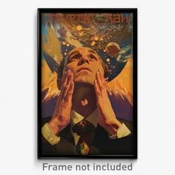 Russian Movie Poster - Man Feeling Fondness, Genuine White Bowtie (Art Print)