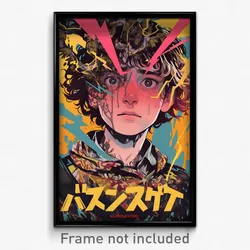 Icelandic Movie Poster - Boy Feeling Moody, Warlike Raglan Sleeves (Art Print)