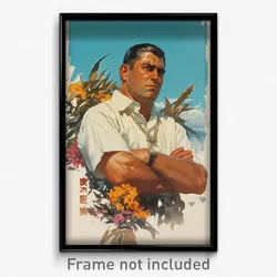 Mexican Movie Poster - Man Feeling Irritated, Impeccable Necklace (Art Print)