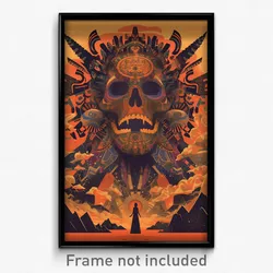 Mexican Movie Poster - Stimulating Grotesque (Mexico Retro Film Art Print)