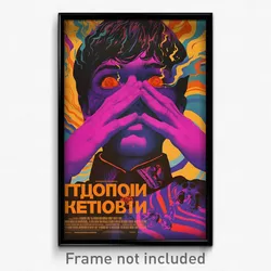 Russian Movie Poster - Boy Feeling Confident, Old Fashioned Purple Legwear