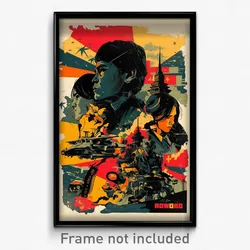 Indonesian Movie Poster - Rare Independence Day (Indonesia Retro Film Art Print)