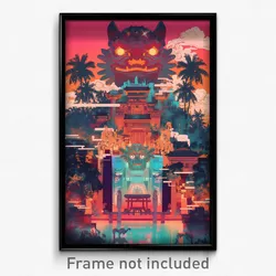 Vietnamese Movie Poster - Normal Ancient Architecture (Vietnam Film Art Print)