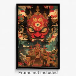 Indonesian Movie Poster - Monumental Summit (Indonesia Retro Film Art Print)