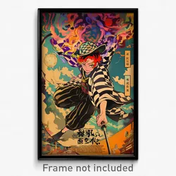 Hebrew Movie Poster - Boy Feeling Grouchiness, Studious Multicolored Kimono