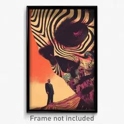Mexican Movie Poster - Pure Rift (Mexico Psychedelic Art Retro Film Print)