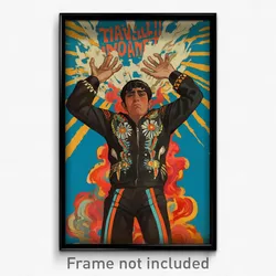 Mexican Movie Poster - Man Feeling Self Caring, Gloomy Track Suit (Art Print)
