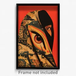 Indonesian Movie Poster - Sparkling Peephole (Indonesia Retro Film Art Print)