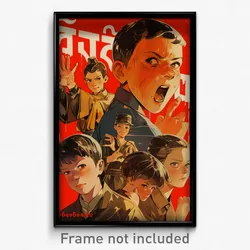Thai Movie Poster - Boy Feeling Embarrassment, Acceptable Ear Ribbon (Art Print)