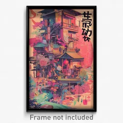 Vietnamese Movie Poster - Large Wall (Vietnam Psychedelic Art Retro Film Print)