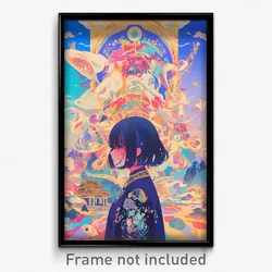 Thai Movie Poster - Dreary Pizza (Thailand Psychedelic Art Retro Film Print)