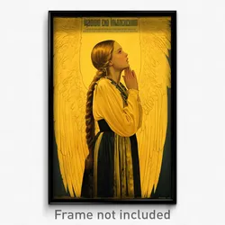 Greek Movie Poster - Girl Feeling Worthy, Famous Yellow Wings (Greece Art Print)