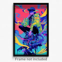 Art Poster - Meager New Year Day (Psychedelic Trippy Weird 11x17 Print)