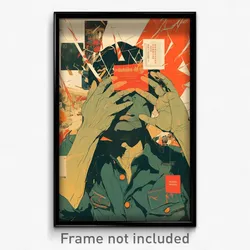 Vietnamese Movie Poster - Dreary Attic (Vietnam Retro Film Art Print)