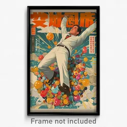 Vietnamese Movie Poster - Man Feeling Elation, Well Groomed Footwear Bow (Print)