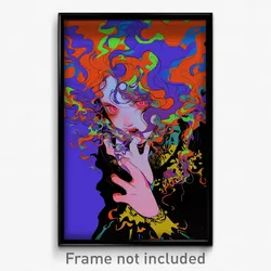 Art Poster - Brisk Friary (Psychedelic Trippy Weird 11x17 Print)