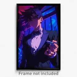 Anime Art Poster - Man Feeling Fondness Wearing Enchanting Bowtie (Print)