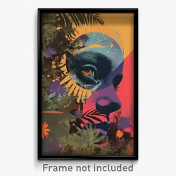 French Movie Poster - Creative Grassland (France Retro Film Art Print)