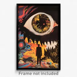 German Movie Poster - Vibrating Cataract (Germany Retro Film Art Print)
