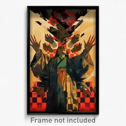 Spanish Movie Poster - Plush Wall (Spain Psychedelic Art Retro Film Print)
