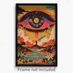 Brazilian Movie Poster - Imperfect Eaves (Brazil Retro Film Art Print)