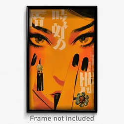Vietnamese Movie Poster - Woman Feeling Submissive, Yellowish Earrings (Print)