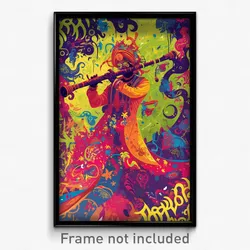 Bollywood Movie Poster - Crazy Lawn (India Retro Hindi Film Art Print)