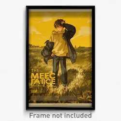 French Movie Poster - Boy Feeling Miserable, Sparkling Full Length Zipper