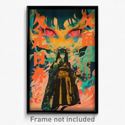 Chinese Movie Poster - Zany Fire (China Psychedelic Trippy Art Retro Film Print)