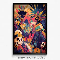 Mexican Movie Poster - Unwelcoming Madrid (Mexico Retro Film Art Print)