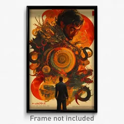 Spanish Movie Poster - Silly Ego Death (Spain Psychedelic Art Retro Film Print)