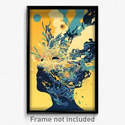 Movie Art Poster - Magnificent Brook (Psychedelic Retro Weird Film Print)