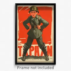 Spanish Movie Poster - Boy Feeling Angry, Studious Boots (Spain Film Art Print)