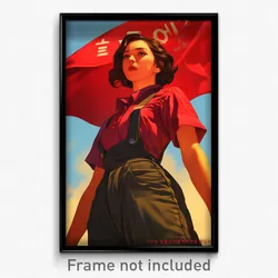 Korean Movie Poster - Woman Feeling Schadenfreude, Memorable Short Jumpsuit