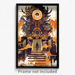 Hebrew Movie Poster - Attractive Pulpit (Israel Retro Film Art Print)