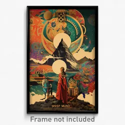 Icelandic Movie Poster - Massive Muster (Iceland Retro Film Art Print)