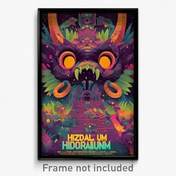 Mexican Movie Poster - Cavernous Hibernaculum (Mexico Retro Film Art Print)