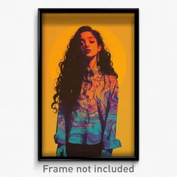 Bollywood Movie Poster - Girl Feeling Dejection, Zealous Impossible Shirt