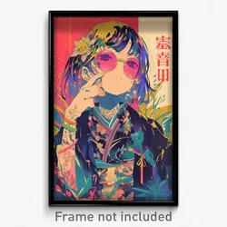 Vietnamese Movie Poster - Girl Feeling Indignant, Zesty Anime Clothes (Print)
