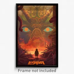 Hebrew Movie Poster - Enchanted Entrance (Israel Retro Film Art Print)