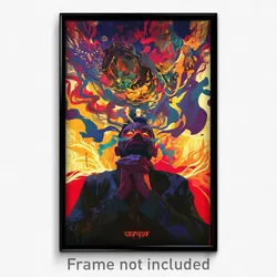 Bollywood Movie Poster - Man Feeling Grouchiness, Acclaimed Black Dress (Print)