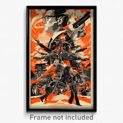 Indonesian Movie Poster - Alive Prague (Indonesia Retro Film Art Print)