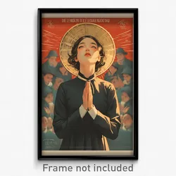 Vietnamese Movie Poster - Woman Feeling Gratitude, White Black Sweater (Print)