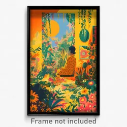 Bollywood Movie Poster - Lavish Room (India Retro Hindi Film Art Print)