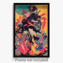 Korean Movie Poster - Harmonious Furth (Korea Psychedelic Art Retro Film Print)