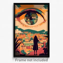 Spanish Movie Poster - Natural Mexican City (Spain Retro Film Art Print)
